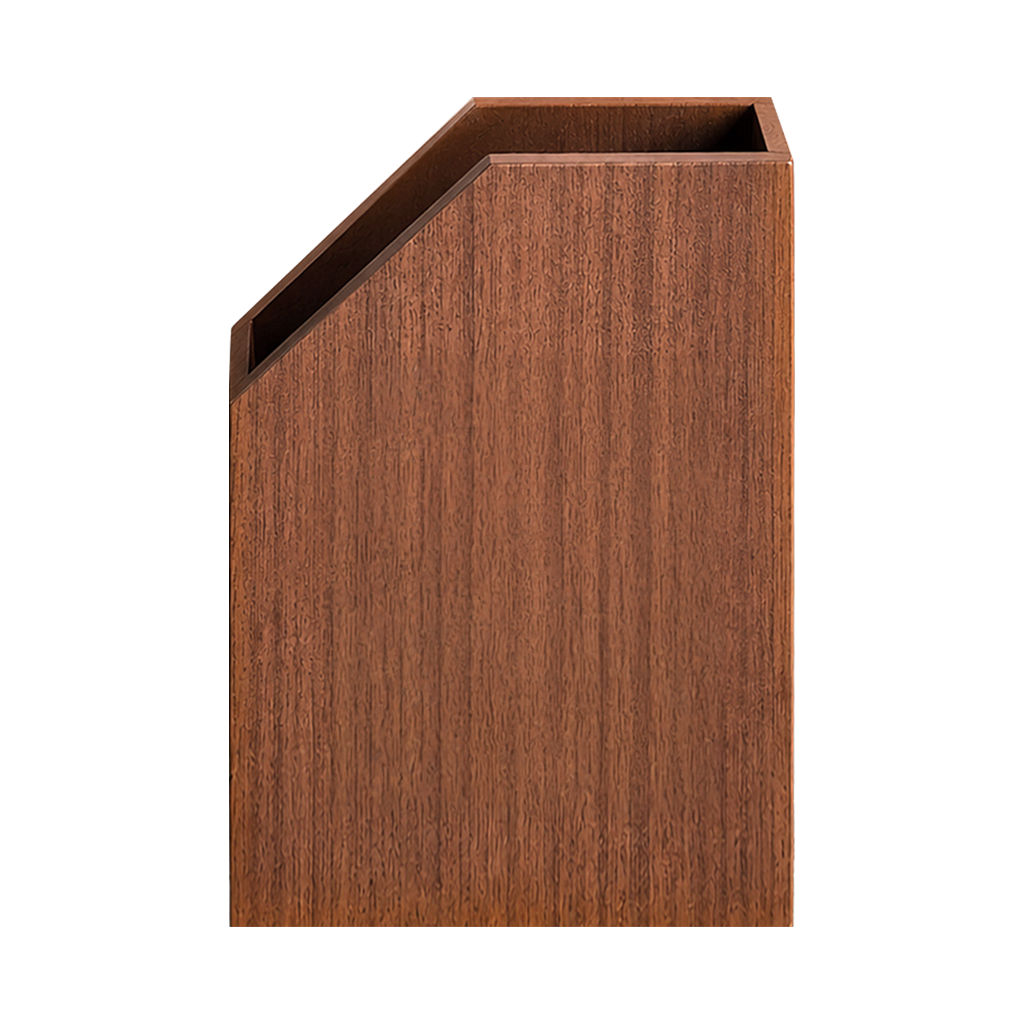 Mahogany display stand